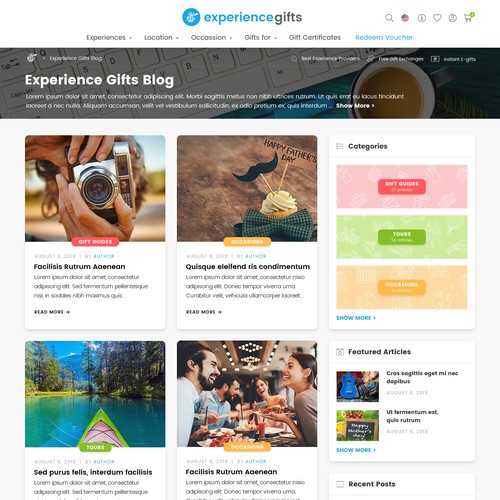Blog Web Page 
