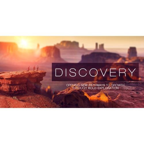 Create the Main Brand Image for Discovery, an Innovative Industry-Changing Company!