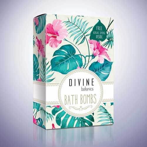 packaging design bath bombs