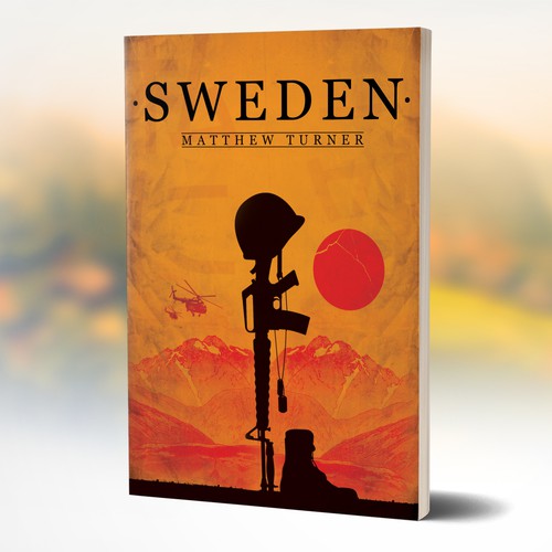 Design for historical fiction book "Sweden"