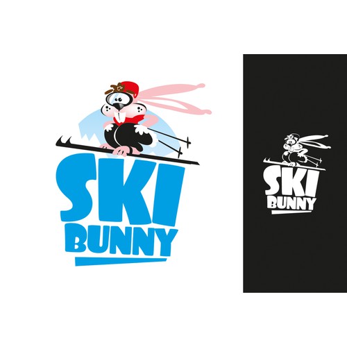 logo for Ski Bunny