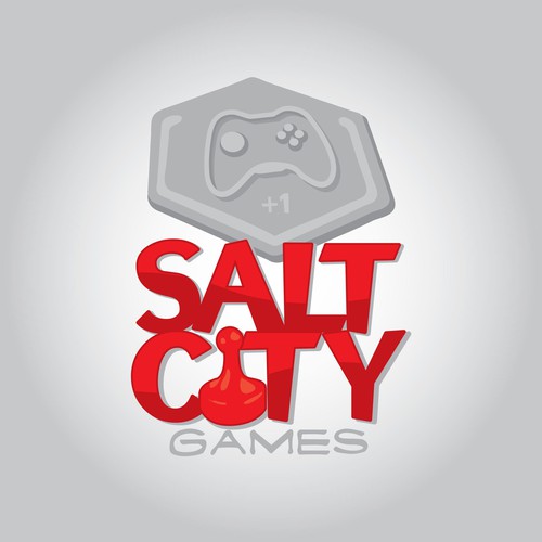 Salt City Games concept logo