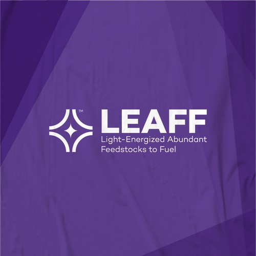 Geometric Logo Concept for LEAFF