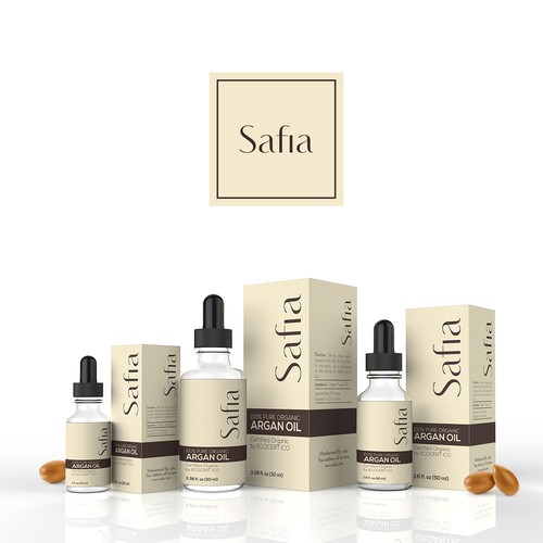 A chance to change the cosmetic industry. New label for Argan Oil.