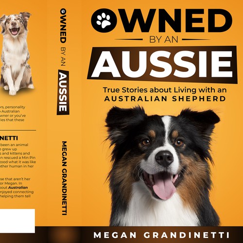 Book Cover designed to catch the eye of Dog Lovers