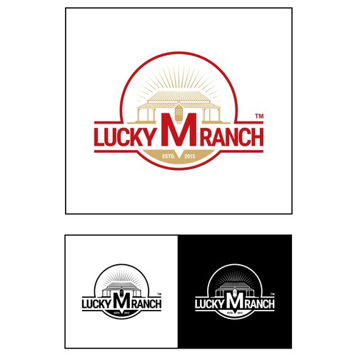 Lucky M Ranch logo