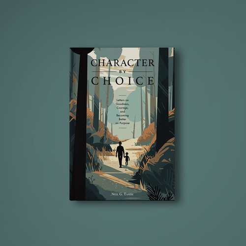 Character by Choice, Book cover design