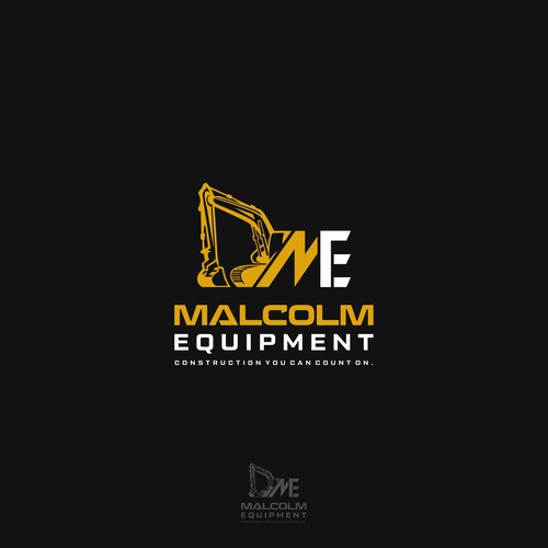 Modern logo for Malcolm Equipment