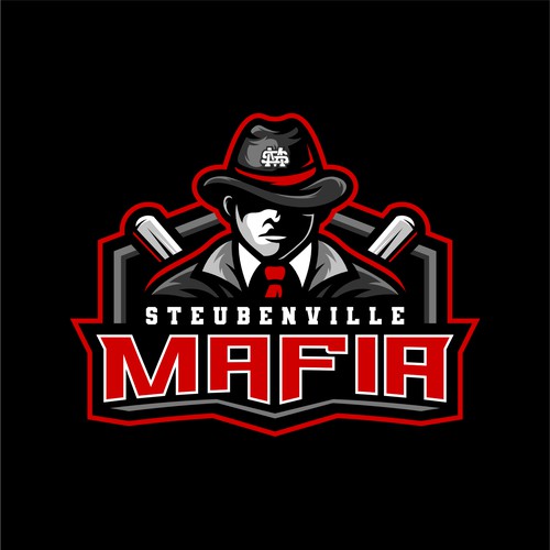 STEUBENVILLE MAFIA BASEBALL LOGO