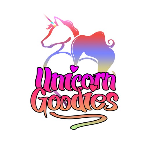 unicorn rainbow logo