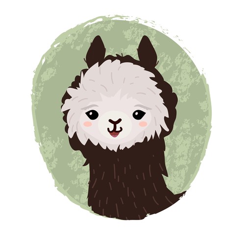 Alpaca head