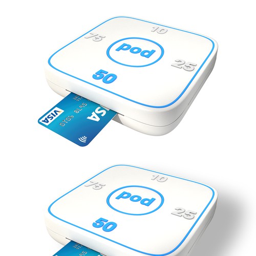 Product Design for a physical device that allows anyone with a card the opportunity to donate