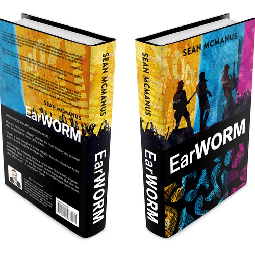 Book cover for a Novel about the Music Business