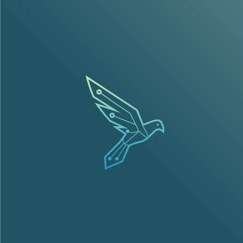 Pigeon logo for IoT Tech Startup!