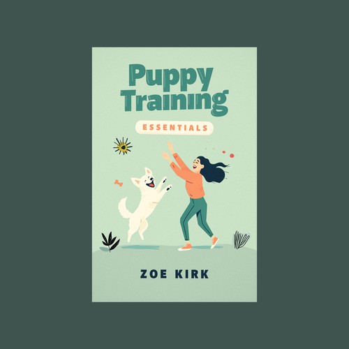 Book cover for puppy training