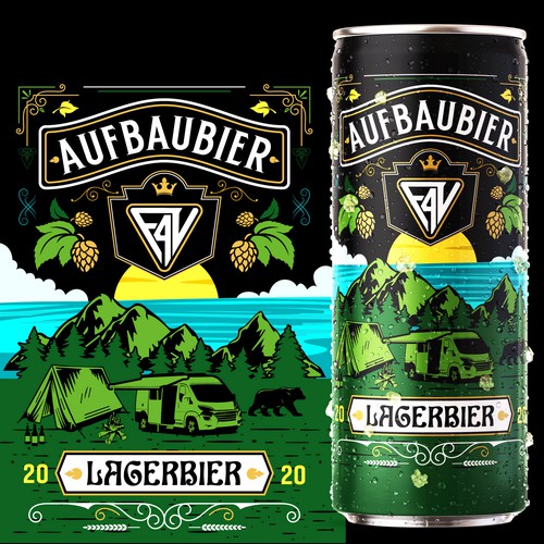 Aufbaubier Packaging