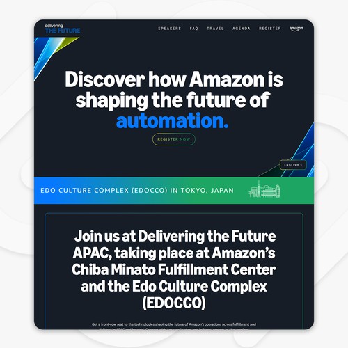 Amazon Delivering The Future APAC 🇯🇵 🇺🇸