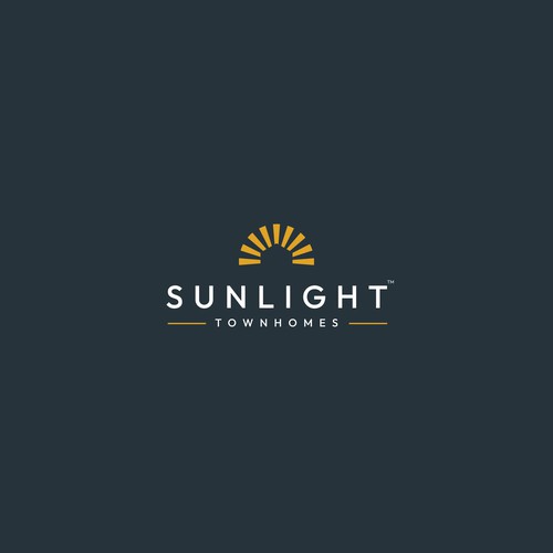 Logo / Sunlight Townhomes.