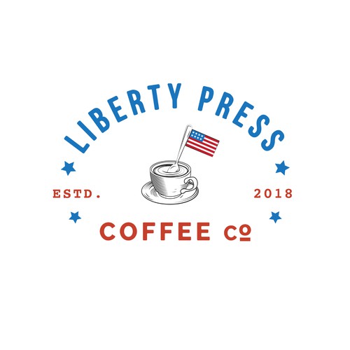 Liberty Press Coffee Company - Logo