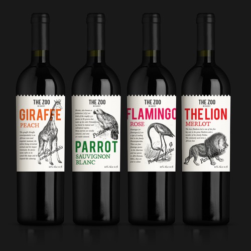 Wine labels - ZOO winery