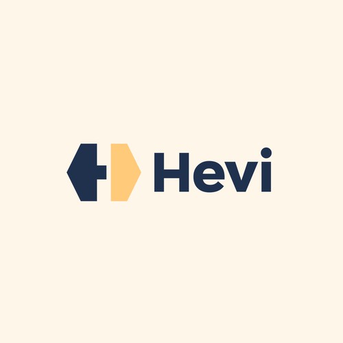 Bold logo design for Hevi