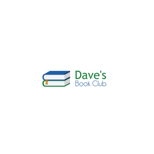 Logo Design for Dave's Book Club