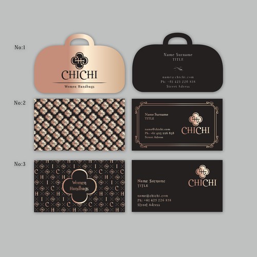 Logo concept for ChiChi woman handbags