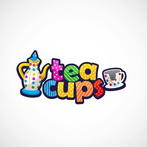Logo for theme park kids ride