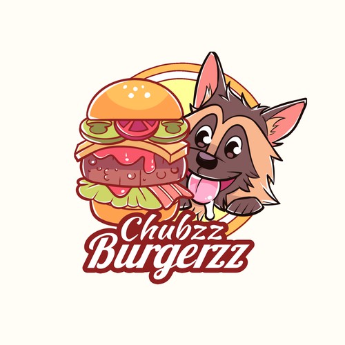 Cute Logo for Burger Business