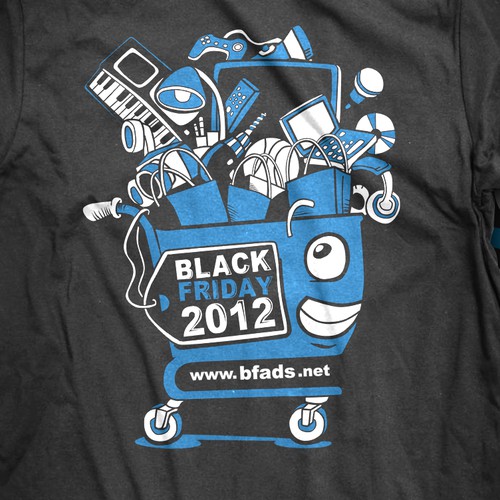 Shirt Design for Black Friday Website