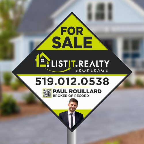 Real Estate For Sale Sign