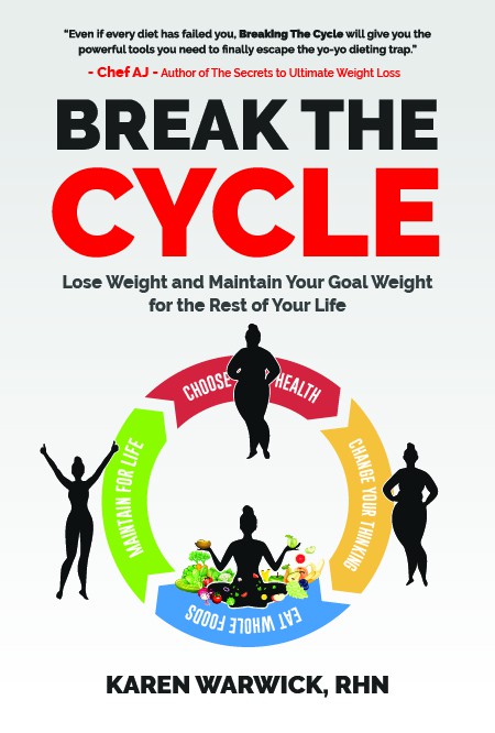 Book jacket to break the cycle of yoyo dieting for women over 40.