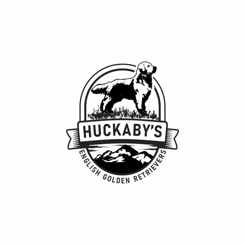 huckaby golden retrievers logo