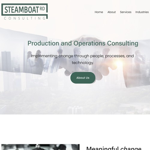 Modern Redesign for Steamboat Rd Consulting