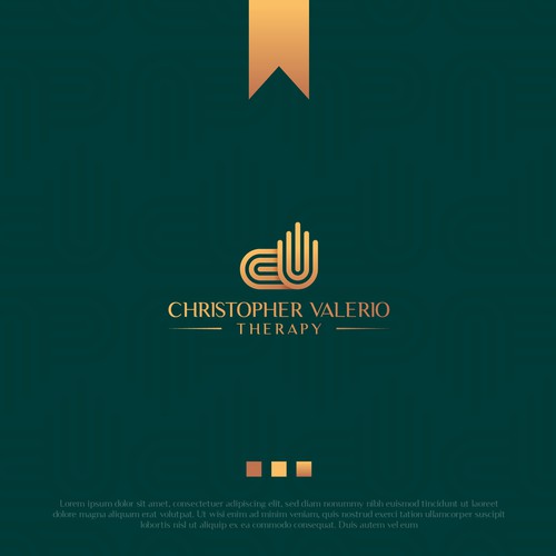 Luxury style logo for Christoper Valerio