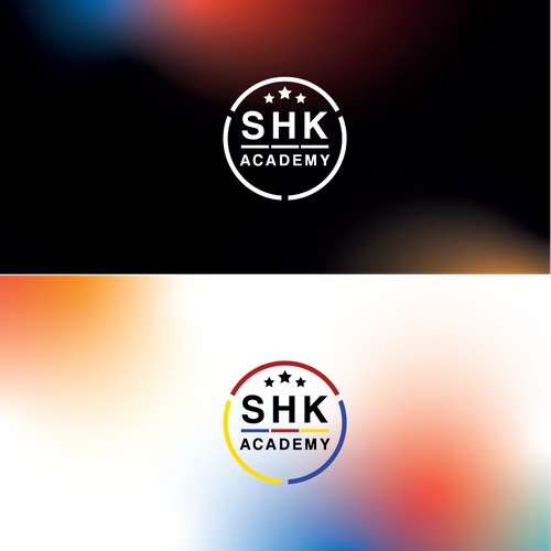 SHK Academy Logo design