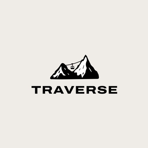 Hand Illustrated Logo Design for Traverse