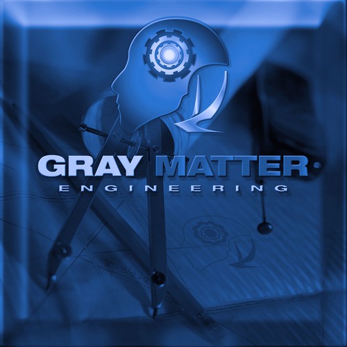 Create the next logo and business card for Gray Matter Engineering