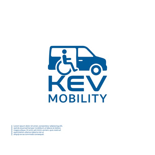 Handicap wheelchair logo for specialty vehicle sales