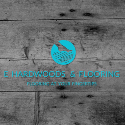 Logo design for Online Store "E Hardwoods & Flooring". 