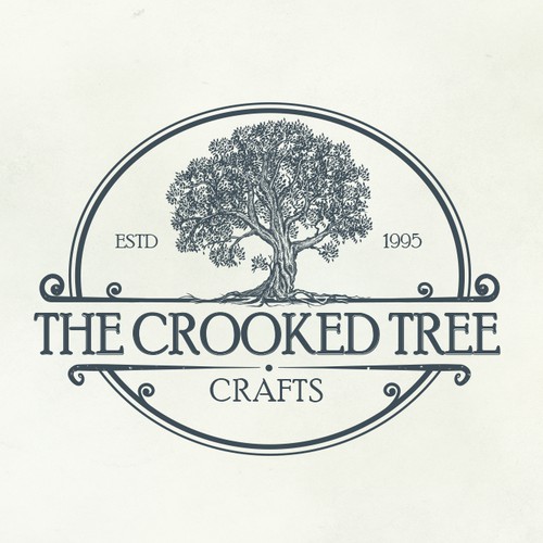 Logo design for the Crooked Tree Crafts