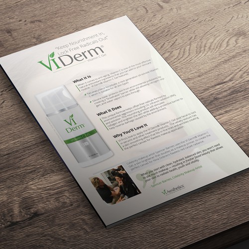 VI Derm flyer