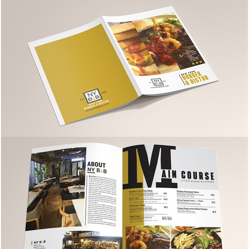 Magazine menu