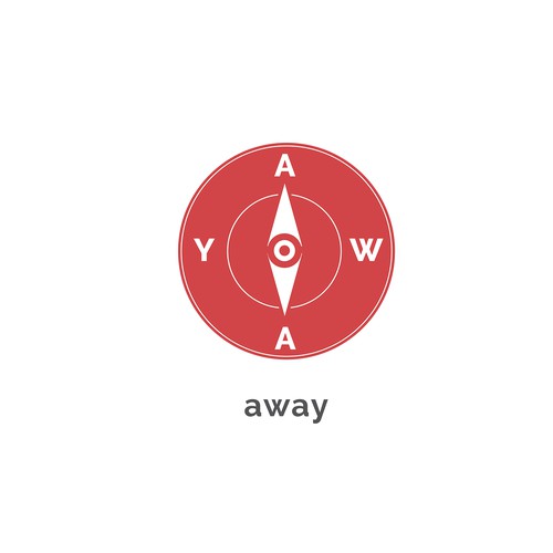 A logo design concept for an Uber-like app.