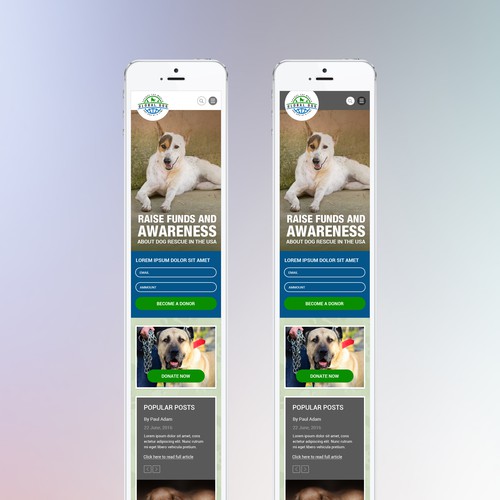 Home Page Mobile Version For Global Dog Foundation