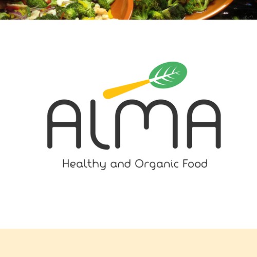 Alma Helthy and Organic Food Logo