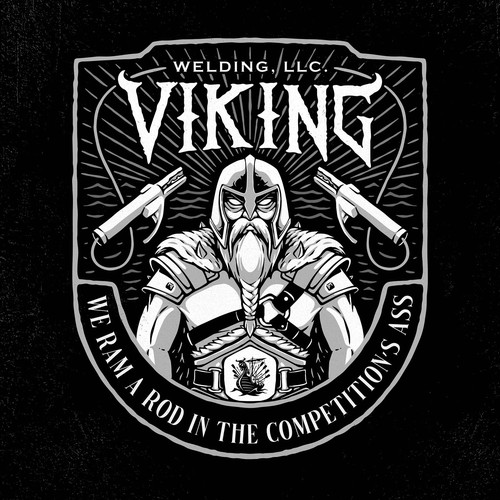 Viking badge design 