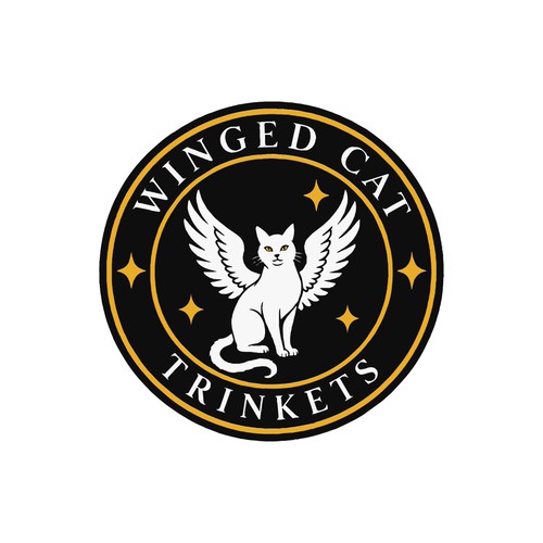Winged Cat Trinkets