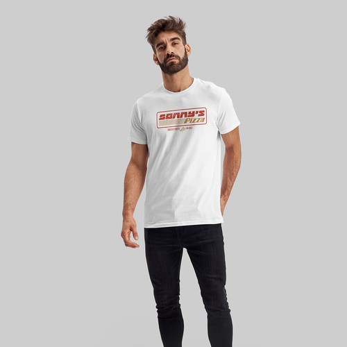 Design a T-shirt using “Iconic 80's images”