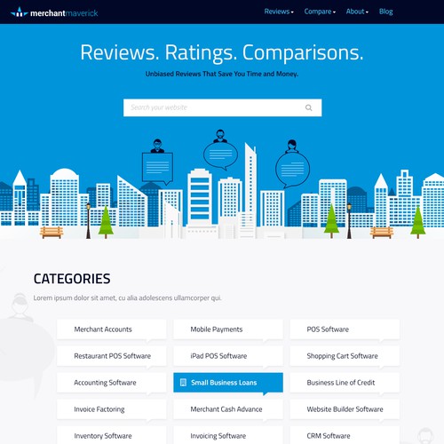 Review Company Web design